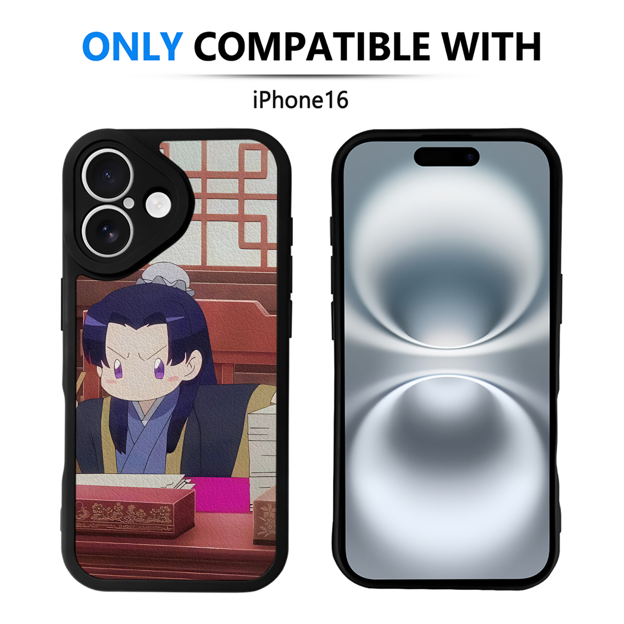 薬屋のひとりごと The Apothecary Diaries 【iPhone 16シリーズ対応】シリコンスマホケース（レザー調） 材質：シリコン